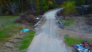 Driving Thru Roan Mtn after Hurricane Helene hit  (devastating)