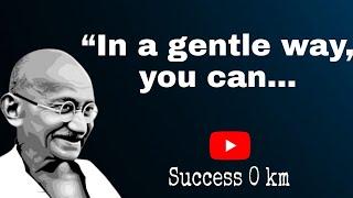 Mahatma gandhi's best quotes | Success 0 km