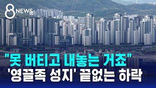 두 달 만에 1억 떨어졌다…영끌족 성지 '끝없는 하락' / SBS 8뉴스