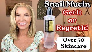 Viral Snail Mucin ~ Get It Or Regret It! ~ Tiktok Viral Skincare ~ Over 50 Skincare