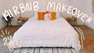 Airbnb Makeover in only 24 HOURS | Kaycee Nicole