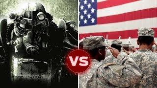 The United States from Fallout (Pre-War) vs the Modern US Military | Galactic Versus