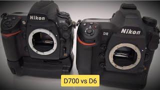 NIKON D6 vs NIKON D700