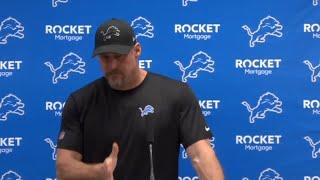 Hear from Dan Campbell, Taylor Decker after controversial Lions loss