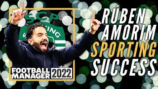 Ruben Amorim Tactics FM22 | 4 TROPHIES WON! | FM22 Tactics | RDF Tactics | Football Manager 2022