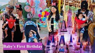 Baby's first Birthday at Hongkong Disneyland Neev SHOCKED us | VLOG