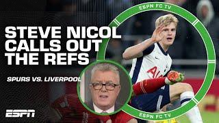 'The referees got it wrong' ‍️ Steve Nicol says Bergvall should've had 2 yellow cards vs. Spurs 