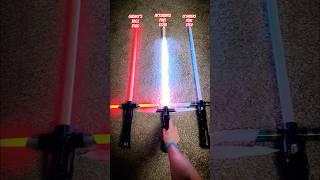 Disney Kylo Ren VS Neopixel Lightsaber!