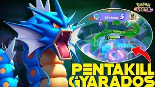 GYARADOS CARRIED AFK RANDUMBS WITH THIS PENTAKILL BUILD  | POKEMON UNITE