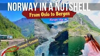 A 2024 Guide to #NORWAY IN A NUTSHELL tour | From Oslo to Bergen via Bus, Train and Fjord Cruise ️