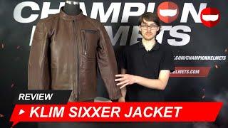 Klim Sixxer Motorcycle Jacket Review - ChampionHelmets.com