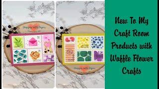 Ink Blending New To My Craft Room Products with Waffle Flower Crafts