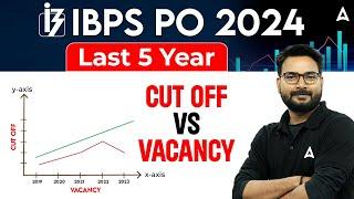 IBPS PO 2024 | IBPS PO Last 5 Year Cut Off vs Vacancy | IBPS PO Cut Off Analysis | By Saurav Singh