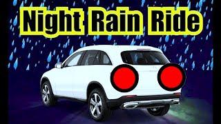  Car Rain Ride = Night Rain Sounds For Sleeping AD FREE