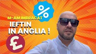 M-am imbracat ieftin in Anglia! #vlogdecalatorie