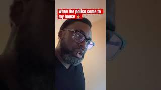 When the police come to my house #youtubeshorts #foryou #shorts #police