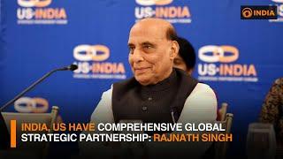 India, US Have Comprehensive Global Strategic Partnership: Rajnath Singh | DD India