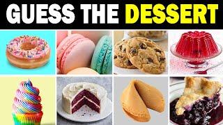 Guess the Dessert (55 Different Types of Desserts and Sweets)