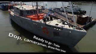 Sailing ship made in Vietnam. Offshore BOSIET certified cameraman, drone operator Peter Scheid