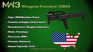 Weapon Preview of FMG9