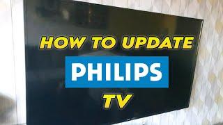 Philips TV: How to Update