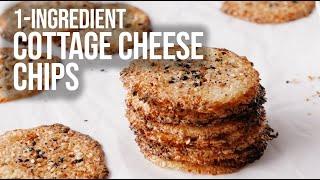 1-Ingredient Cottage Cheese Chips