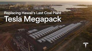 Replacing Hawaii’s Last Coal Plant | Tesla Megapack