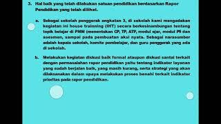 Aksi Nyata PMM Rapor Pendidikan sebagai Sumber Data Perencanaan