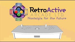 Retro Active Arcade DIY Console Kit Tutorial