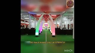 Magic Pillar Entry at Sangam Garden For Contect Shri Balaji Wedding Events 9098444720