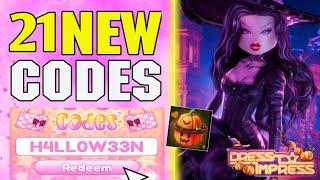 *NEW CODES* ROBLOX DRESS TO IMPRESS CODES 2024 | DTI CODES | DTI HALLOWEEN UPDATE