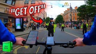 Just Another Day In London! Fast Food Delivery GoPro POV - Electric Bike Ride Along