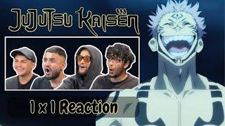 THIS IS A CRAZY START!  | Anime NEWBIES vs. Jujutsu Kaisen 1x1 "Ryomen Sukuna" Reaction