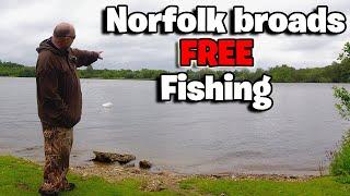 Free Fishing Spots! (Norfolk Broads and Rivers) Part 1