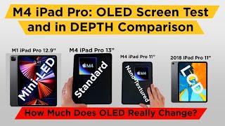 Nano-texture VS Standard Glass! OLED M4 iPad Pro Screen Testing