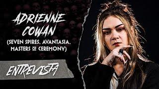 ADRIENNE COWAN | Seven Spires, Avantasia, Andre Matos e churrascaria | Heavy Talk