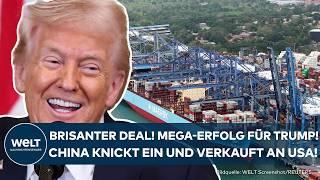 PANAMA-KANAL UND CHINA: Donald Trumps Druck geht auf! China verkauft Häfen an US-Investor Blackrock