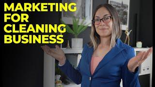 Marketing Strategy for a Cleaning Business | marketing for a small business