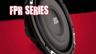 MTX Audio's FPR Series Shallow Subwoofers