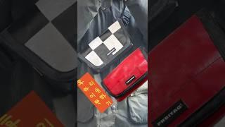 프라이탁 셀프염색 하기 freitag  checkerboard