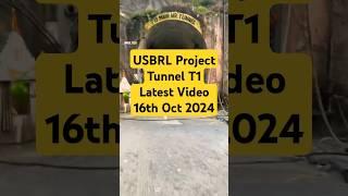 USBRL Project latest update | Delhi to Srinagar by train | Tunnel T1 T33 latest video #ytshorts