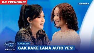 Manis Banget! Suara Angelina Carvalho Bikin Judges Kasih 5 YES - Indonesian Idol 2025