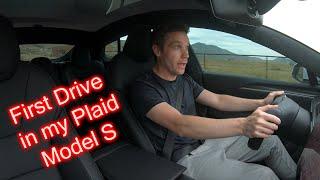 Tesla Model S Plaid; My First Drive!