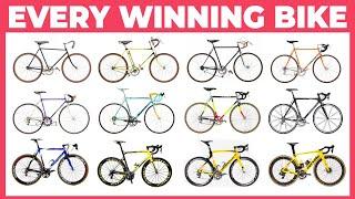 Tour de France Winning Bikes: 1903-2023