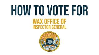 How To Vote For The WAX OIG