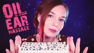 ASMR Pure Oil Ear Massage - Face Touching, Glass Dropper Sounds, No Talking