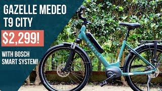 $2300 Bosch City eBike?! Gazelle Medeo City Electric Bike with Bosch’s new electronics