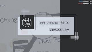 Tableau - Part V - Create Story Step by Step | Data Visualization | 数据可视化 - Michelle小梦想家