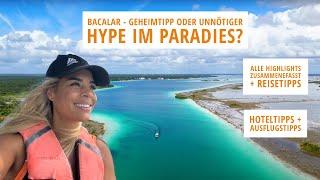 Bacalar Mexiko  | Die einzigartige Süsswasserlagune Yucatans | Entdeckung Ichkabal Mayastätte