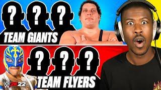 WWE 2K22 - 4 GIANTS vs 4 HIGH FLYERS! ft Macho T